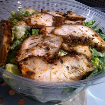 The Greenhouse - Blackened Chicken caesar salad... - New American Near Me - Los Angeles, California