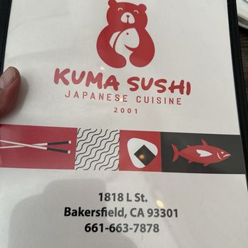 Kuma Sushi - Sushi Bars Near Me - Bakersfield, California
