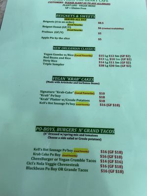 Menu photo 1 Meals From The Heart Cafe New Orleans, LA Menu photo 1 Meals From The Heart Cafe New Orleans, LA