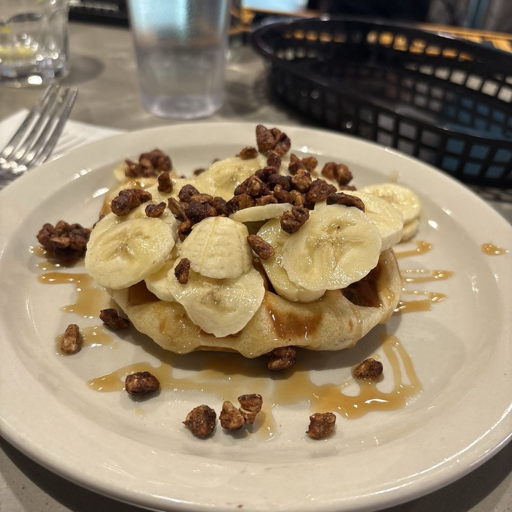 Wake Up And Waffle - Banana Pecan - Breakfast & Brunch Near Me - Sandusky, Ohio Wake Up And Waffle - Banana Pecan - Breakfast & Brunch Near Me - Sandusky, Ohio