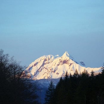 Klahanie Campground - View from the office - Campgrounds Near Me - Squamish, British Columbia Klahanie Campground - View from the office - Campgrounds Near Me - Squamish, British Columbia