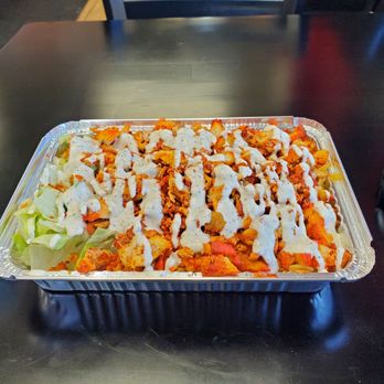 Gyro Spot - Chicken over rice platter. - Fast Food Near Me - Hicksville, New York