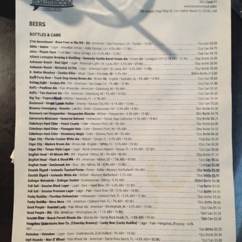 Aces Pub - Beer list side one - Pubs Near Me - Fort Walton Beach, Florida Aces Pub - Beer list side one - Pubs Near Me - Fort Walton Beach, Florida