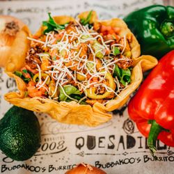 Tostada salad