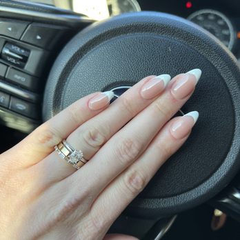 Dipped - Acrylic full set with French tips - Nail Salons Near Me - Lake Oswego, Oregon