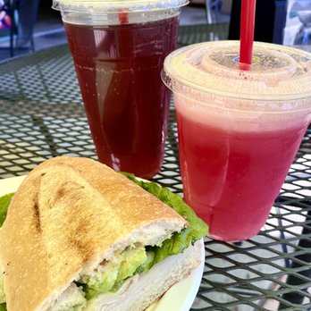 ​Green Deli Torta - Turkey Torta, Watermelon Agua, iced tea - Delis Near Me - Temecula, California