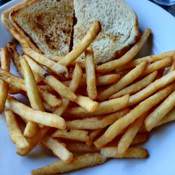 Toomey's - Grilled cheese sandwich with fries - New American Near Me - Mammoth Lakes, California Toomey's - Grilled cheese sandwich with fries - New American Near Me - Mammoth Lakes, California