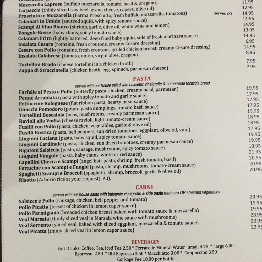 Barolo Cafe - Dinner menu 12/04/2020 - Italian Near Me - Tustin, California Barolo Cafe - Dinner menu 12/04/2020 - Italian Near Me - Tustin, California
