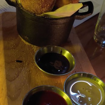 STK Steakhouse - Donuts - like a perfect soft churro orb with dipping sauces - Steakhouses Near Me - Chicago, Illinois