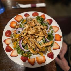 Salsa's Southwest Grill and Bar - Strawberry salad