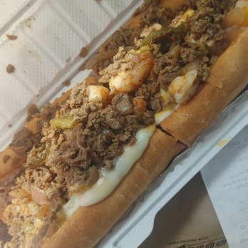 Bully Boss Burgers - Shrimp Cheesesteak - Food Trucks Near Me - Baltimore, Maryland