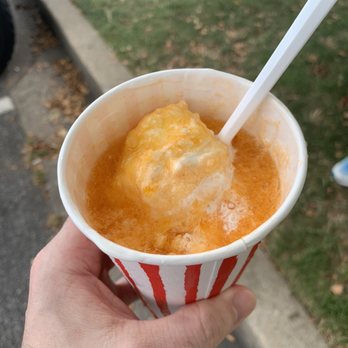 Cindy's Soft Serve - Creamsicle snowball with custard - Ice Cream & Frozen Yogurt Near Me - Elkridge, Maryland
