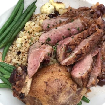 Porcini - Duck with cherry sauce, perfect crispy skin - New American Near Me - Highlands, New Jersey