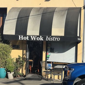 Hot Wok Bistro - The front of the restaurant. - Chinese Near Me - San Mateo, California