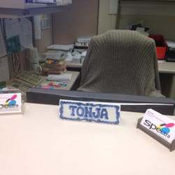 Spectra Press & Promotions - Front desk.