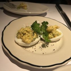 Deviled eggs - great relish
