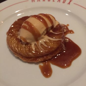 Brass Tack - Banana tart in with honey ice cream and citrus caramel. - American Near Me - Chicago, Illinois