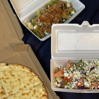 Beirut Cafe - Greek Salad and Fatoush Salad - Lebanese Near Me - Murray, Utah