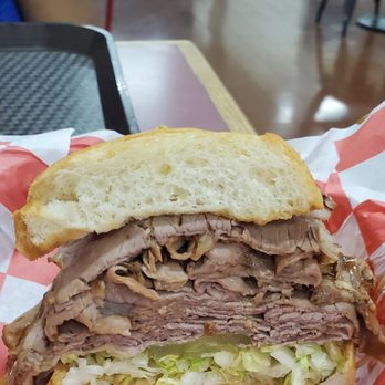 Joe's Buffet - Roast beef with au jus on french roll. - Sandwiches Near Me - Fairfield, California Joe's Buffet - Roast beef with au jus on french roll. - Sandwiches Near Me - Fairfield, California