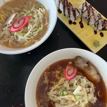 Kauai Ramen - Miso and Shoyu Ramen and Unagi Roll - Ramen Near Me - Eleele, Hawaii