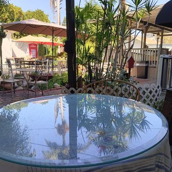 The Classic Cafe - Our view outside in the dining area - Coffee & Tea Near Me - Fullerton, California The Classic Cafe - Our view outside in the dining area - Coffee & Tea Near Me - Fullerton, California