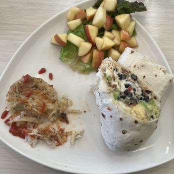 Dream Cafe - It was a warp but I substituted a flour tortilla instead of the normal spinach wrap. I also added bacon to this one - Breakfast & Brunch Near Me - Grand Junction, Colorado Dream Cafe - It was a warp but I substituted a flour tortilla instead of the normal spinach wrap. I also added bacon to this one - Breakfast & Brunch Near Me - Grand Junction, Colorado