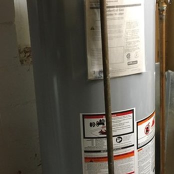 Alpine Refrigeration - New neatly installed AO Smith 40 Gallon Hot Water heater - Plumbing Near Me - South River, New Jersey