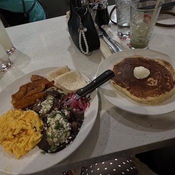 Day Maker Half Day Cafe - Steak and eggs with THEE best pancake on the side! - Breakfast & Brunch Near Me - Austin, Texas