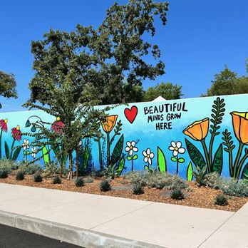 Anova Center for Education - "Beautiful Minds Grow Here" mural at Santa Rosa campus. - Special Education Near Me - Santa Rosa, California Anova Center for Education - "Beautiful Minds Grow Here" mural at Santa Rosa campus. - Special Education Near Me - Santa Rosa, California