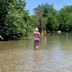 Poco Loco Ranch - Also included is 1/4 mile along the Guadalupe River - for tubing, swimming, skipping rocks or just relaxing.