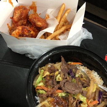 KoChix - Bulgogi Bap and hot honey spicy wings with fries (not included w/ wings) - Korean Near Me - Washington, DC, District of Columbia KoChix - Bulgogi Bap and hot honey spicy wings with fries (not included w/ wings) - Korean Near Me - Washington, DC, District of Columbia