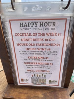Menu photo 2 Sunsets Bar Capistrano Beach, CA