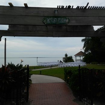 Rusty Pelican - They were setting up for a wedding - Seafood Near Me - Tampa, Florida