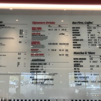 Alfred Coffee - The menu - Coffee & Tea Near Me - Porter Ranch, California