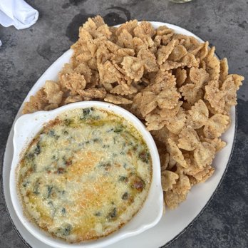Chimes Restaurant - SPINACH & ARTICHOKE DIP - Southern Near Me - Baton Rouge, Louisiana