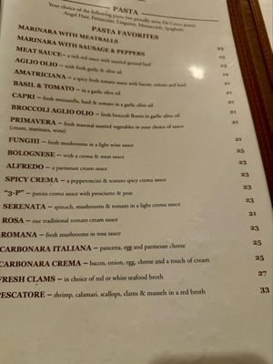 Menu photo 7 Piazza Gavi Tucson, AZ