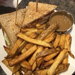 The Iron Lady Saloon - Clubhouse Sandwich