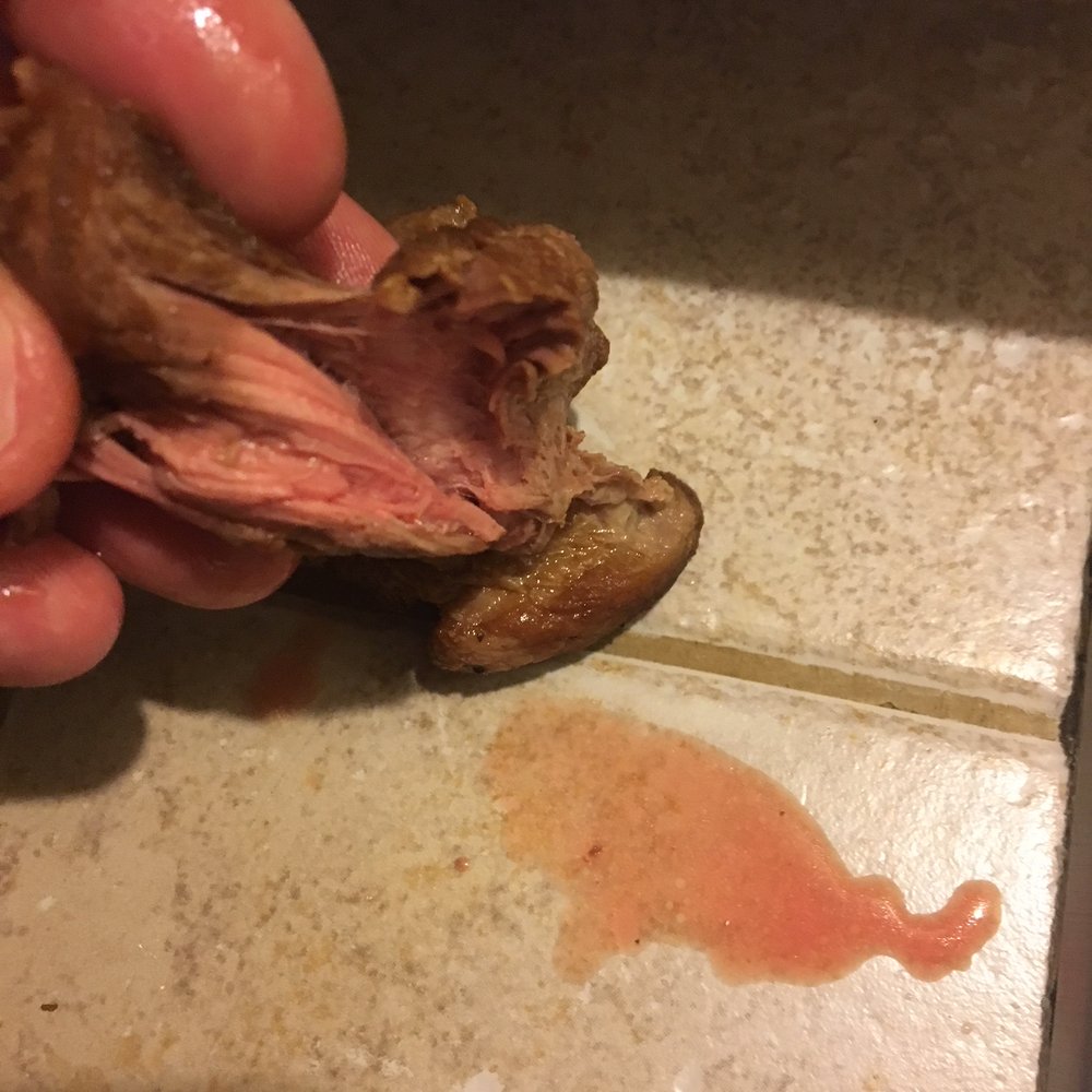 Bella Cuba - This is supposed to be fried pork. The pork is pink and dripping with its own blood. You can actually get sick from this. Horrible - Cuban Near Me - Miami Beach, Florida Bella Cuba - This is supposed to be fried pork. The pork is pink and dripping with its own blood. You can actually get sick from this. Horrible - Cuban Near Me - Miami Beach, Florida