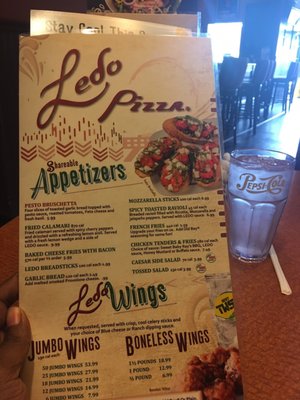 Menu photo 1 Ledo Pizza Alexandria, VA Menu photo 1 Ledo Pizza Alexandria, VA