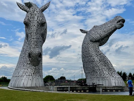 The Kelpies by null
