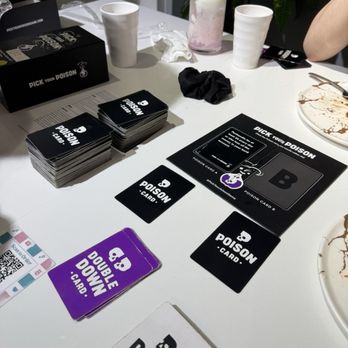 Juju Cafe & Board Games - I enjoy this game the most, all of us were trying to proof our point. It's more of a debate game lol - Themed Cafes Near Me - Toronto, Ontario