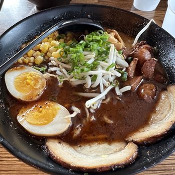 Ramen 101 - Vacaville - Black garlic Tonkotsu with extra roasted garlic - Ramen Near Me - Vacaville, California Ramen 101 - Vacaville - Black garlic Tonkotsu with extra roasted garlic - Ramen Near Me - Vacaville, California