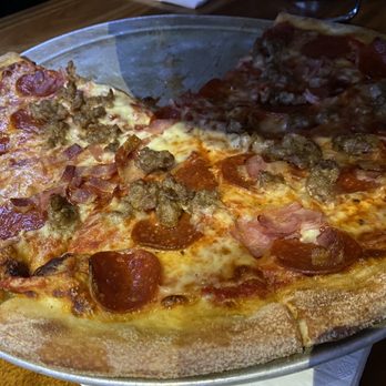 Shopper's Cafe - Large Fat Boy Pizza - American Near Me - Waltham, Massachusetts