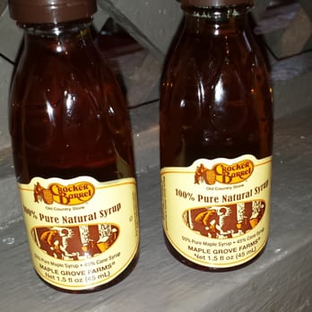 Cracker Barrel Old Country Store - Warm maple syrup...yum - American Near Me - Midlothian, Virginia