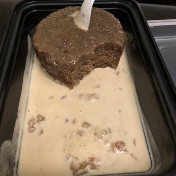 Gordon Ramsay Hell's Kitchen - Sticky Pudding (to go- ice cream melted) - Steakhouses Near Me - Stateline, Nevada