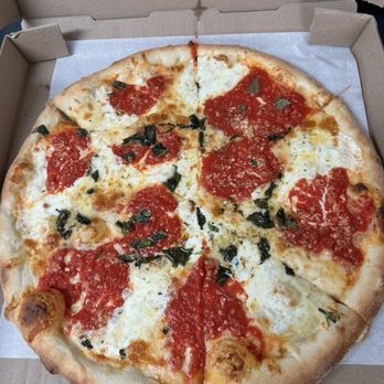 Fat Guy New York Style Pizza - Margarita pizza - Pizza Near Me - Davidson, North Carolina