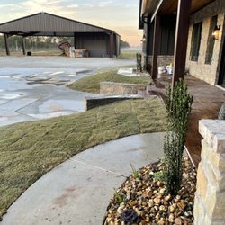 JRA Irrigation - Sod and landscape installation for this beautiful cabin
