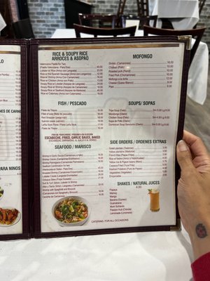 Menu photo 1 Lena Dominican Restaurant Elmont, NY