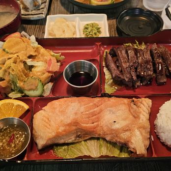 All That Sushi - Great japanese spot! Made my own bento box. Ordered the salmon collar entree and added a beef teriyaki appetizer. Def will be back! - Sushi Bars Near Me - Chino Hills, California All That Sushi - Great japanese spot! Made my own bento box. Ordered the salmon collar entree and added a beef teriyaki appetizer. Def will be back! - Sushi Bars Near Me - Chino Hills, California
