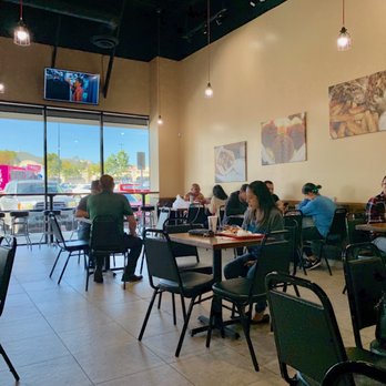 Kabab Crush - sitting area - Mediterranean Near Me - Corona, California